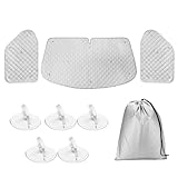 Für VW Für T4 1990–1995 1996 1997 1998 1999 2000 2001 2002 2003 Auto-interne thermische Windschutzscheiben-Abdeckung, Rollo, Hebefenster, Sonnenschutz, Sonnenblende