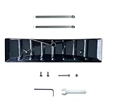 Black 25 Inch x 6 Inch Replacement Poly Blade for Snow Roof Rake, Snow Rake Blade