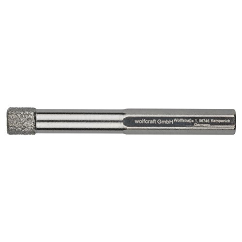 wolfcraft Dry Drill Bit, Diamond Coated, Hexagon Shank - Image 2