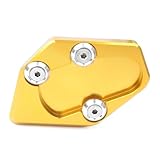 Coussinet Support et Coussinet Extension pour T Max Tmax 530 2015 2016 Moto Béquille Pied Latérale Extension Pad Support Plaque