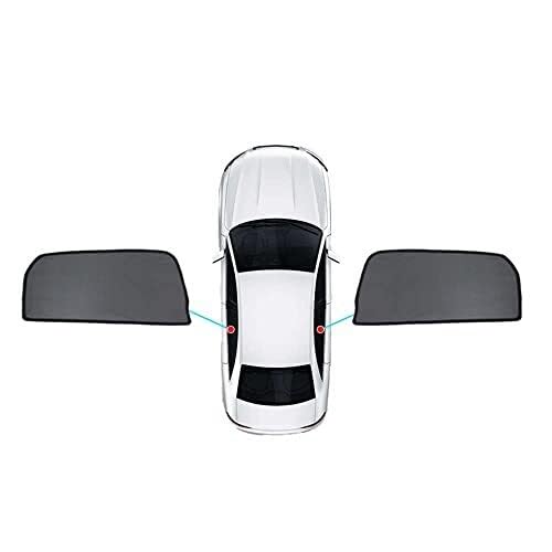 Parasol para ventanilla de Coche Parasol para Ventana Lateral Coche para Tesla Model Y 2021-2023 Persianas Opacas Magnéticas Protección UV para Mascotas Privacidad 2 Ventanas