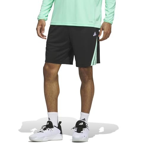 Image of adidas Men's Basketball Legends 3-Stripes Shorts