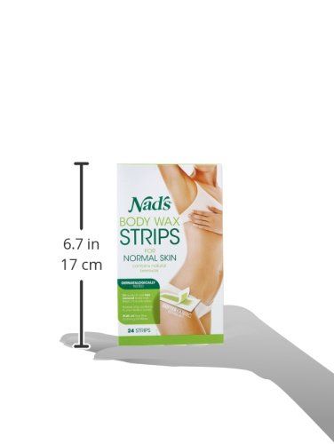 Nad's Hair Removal Strips, 24 Strips (Pack Of 2) #TOP7