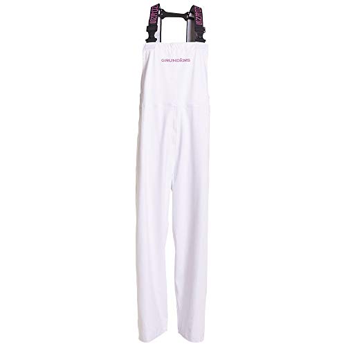Grundéns Women's Petrus 118 Fishing Bib Pant, White - X-Small