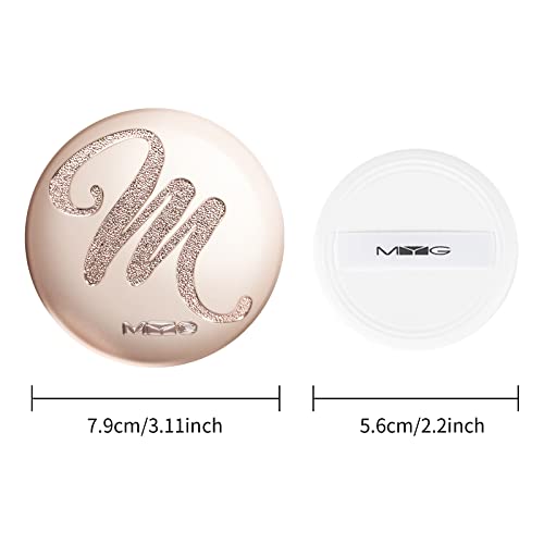 Kyda Pressed Setting Powder, Oil Control Face Pressed Powder, Lightweight Face Powder With Puff, Lasting Makeup Base Fixer Powder, Cushion Compact Powder For Oily Dry Skin, By Ownest Beauty-#03 #TOP1