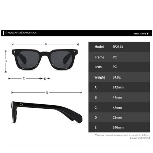 Men Sunglasses Gradient Driving Shades Eyewear Vintage Green Rivets Sun Glasses UV4002