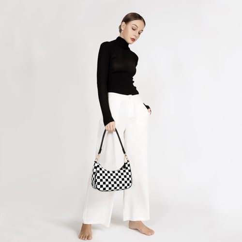 Image of KKXIU Shoulder Bag for Women Cute Hobo Purses and Handbags Retro Clutch Underarm Purse | Cute