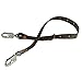 Klein Tools KG5295-L Positioning Strap, 4-Foot 1-Inch to 5-Foot 8-Inch Long, 6-1/2-Inch Snap Hook, 5000-Pound Load Rating