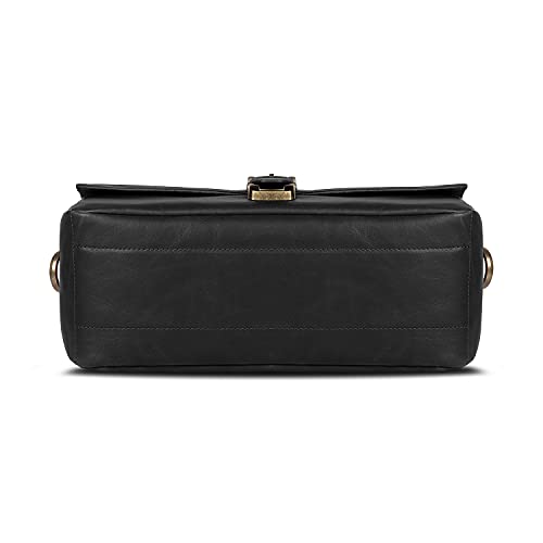 Bolsa mensajera de cuero para cámara MegaGear miniatura 6