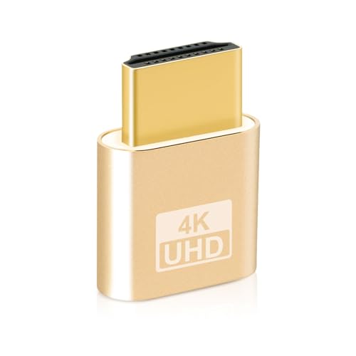 Wowfast HDMI Dummy Plug, HDMI Dongle Virtueller Monitor Display Emulator 4k@60Hz für Windows Mac OSX Linux Wowfast HDMI Dummy Plug, HDMI Dongle Virtueller Monitor Display Emulator 4k@60Hz für Windows Mac OSX Linux