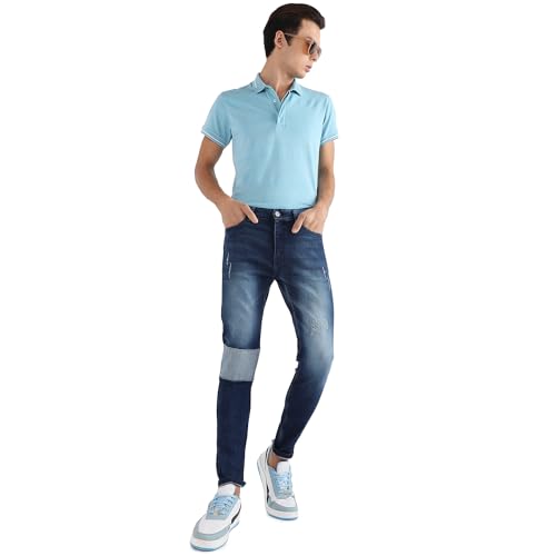 Image of Campus Sutra Men Regular Jeans