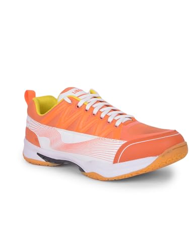 Image of Liberty Freedom GRIPPER-01 Sports Lacing Non Marking Badmintion & Paddle /Pickle Ball Shoes for Men with Rubber Sole, Lightweight & Comfortable | Suitable for Table Tennis, Squash and All Indoor Court
