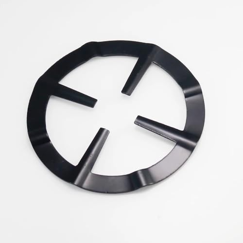 CIV Riduttore per Fornelli in Metallo Nero da 13,5 cm - Ideale per Moka e Pentolini su Fornelli a Gas e da Campeggio