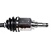 GSP NCV10553 CV Axle Shaft Assembly - Left Front (Driver Side)