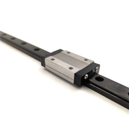 Guía lineal MGN12 400mm con deslizador MGN12C en acero inoxidable 440C para piezas CNC