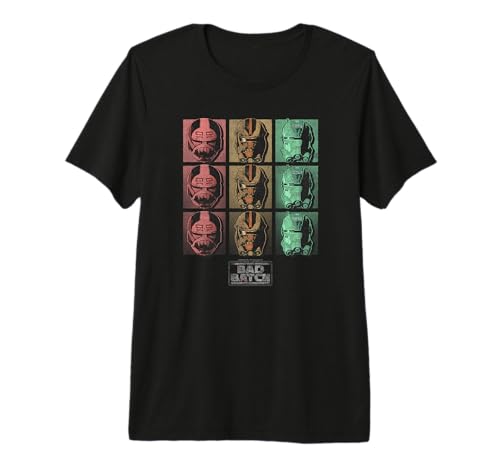 T-shirt Star Wars The Bad Batch Clone Force 99 le cadeau idéal pour un anniversaire