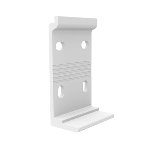 paramondo Wandhalterung Wandhalter für Kassettenmarkise Quadris LED aus Aluminium, weiß