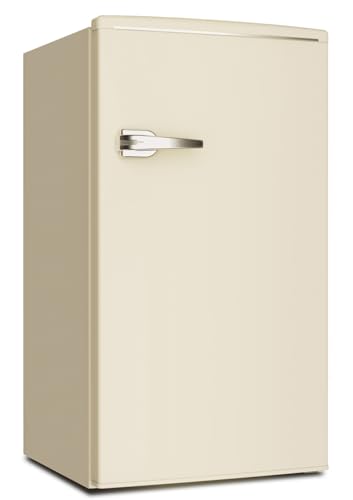 Akai CLASS100CR - Frigorífico monopuerta crema nevera 1P 84 x 45,5 Clase E