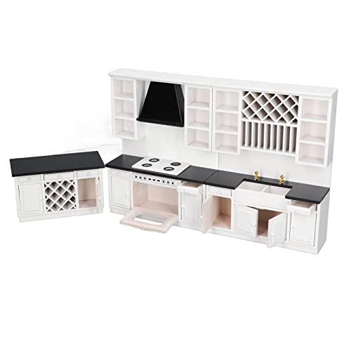 Dollhouse Kitchen Cabinet Set for Family Friends and Colleagues