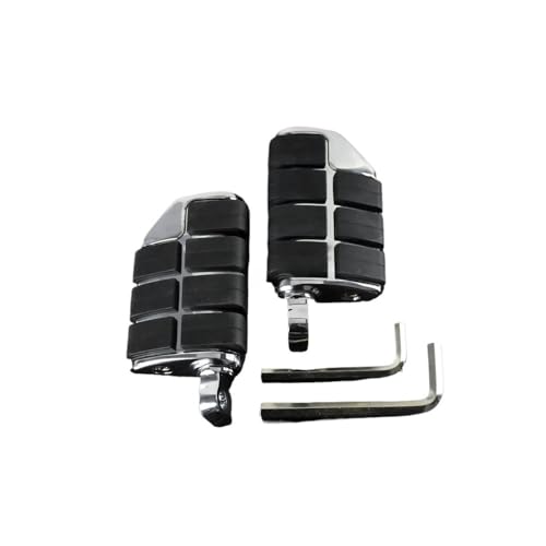 Repose-Pieds Moto de Protection de Moteur Réglables Fixation Barre Custom