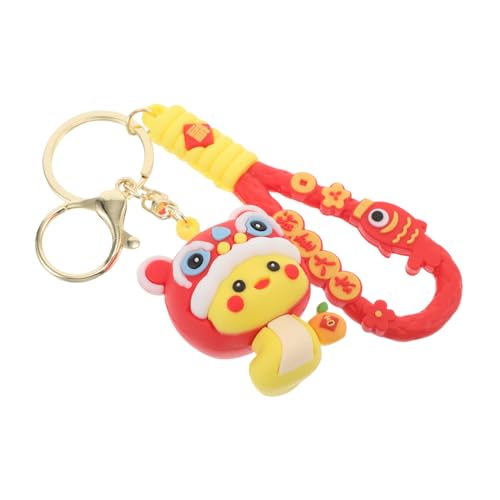 SOLUSTRE Cute New Year Snake Keychain Snake Symbol Ornament for Chinese New Year Dec