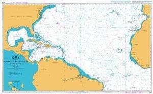 UKHO BA Chart 4012: North Atlantic Ocean Southern Part