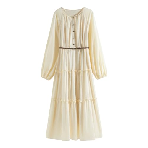 Women's Dresses French Elegant Style Long A-Line Midi Gown for