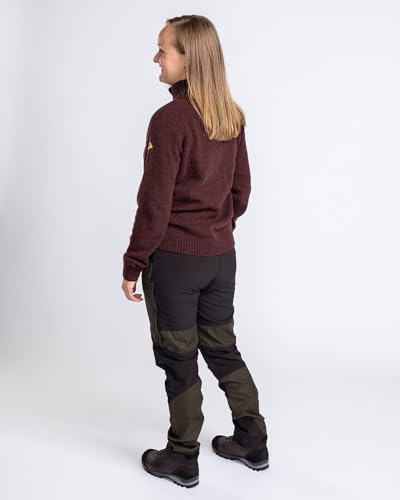 Pinewood Damen Caribou TC-Damen Hose - Wanderhose Damen - Outdoorhose Damen - passgenaue, umweltfreundliche und robuste Trekkinghose Damen mit 4-Wege-Stretch und schnelltrocknendem Material