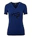 Produktbild Armani Jeans B5H15 Damen Women T-Shirt V-Neck Blau Blue (IT42 - M)