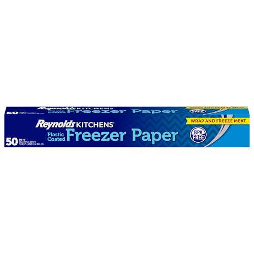 Reynolds Kitchens Plastic-Coated Freezer Paper, 50 Square Foot Roll