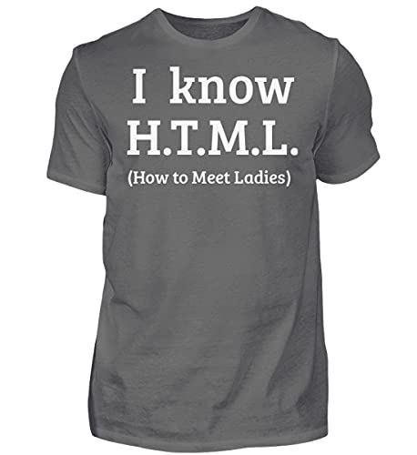 T-Shirt PHP HTML MYSQL, une idée cadeau originale pour un informaticien en XL