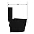 WinZo WZ5079B Compact One Piece Toilet 22.8" Depth Modern Short Design Dual Flush for Small Tiny Mini Bathroom 12" Rough-in,Matte Black