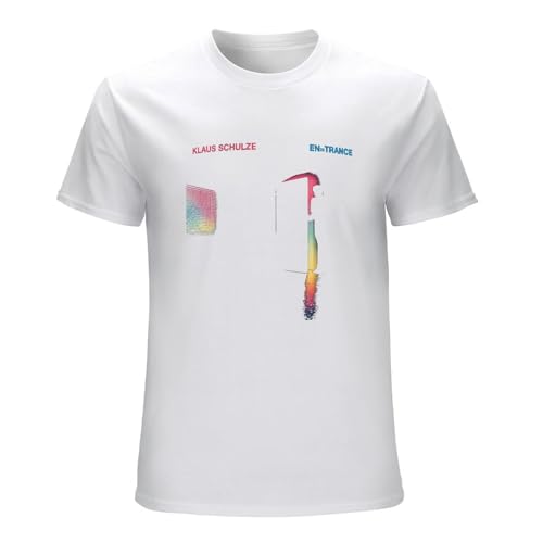 Photo de Dans Mon Pays Klaus Schulze en=Trance Men's Round Neck T-Shirt White 3XL