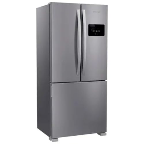 Geladeira French Door 3 Portas Inox Design e Tecnologia Premium Brastemp - BRO85MK 220v