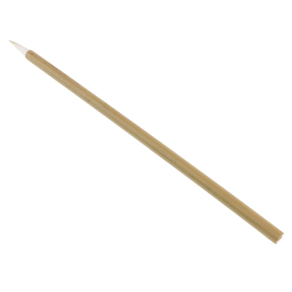 Chinese Calligraphy Writing brush painting Drawing ink Brush Assorted 215mm|Premium Craft Tool - Material : Natural Bamboo,Vellus Color:As Pictures Shown Diameter Approx.8mm/0.3inch-image-9