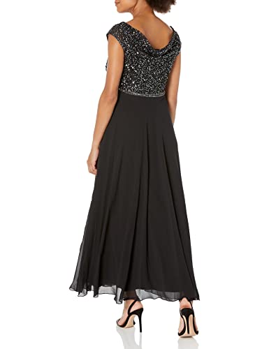 Image of J Kara Women's Beaded Empire Waist Gown