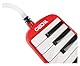 CASCHA HH 2059 Melodicas Melodica Rot