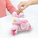 KiBcsLic Mini Doll Motorcycle Decor Desktop Decor Doll Dress up Accessory Gift