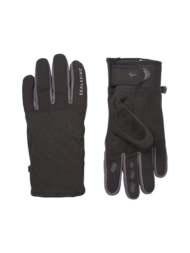 SEALSKINZ Howe Waterproof All Weather Multi-Activity Glove with Fusion Control, Black, XL