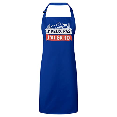 Tablier cuisine premium J'Peux Pas J'ai GR10 vêtement randonnée France