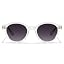 Transparent Frame Gradient Grey Lens