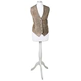  10 x Damen Leder Weste versch. Farben 5 Knöpfe Restposten Sonderpreis - 100080