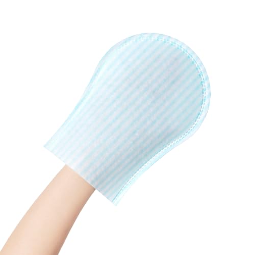 HYGIENJOY- Rinse Free Bath Sponges Mitten-Shaped,Body Wipes Pre-soaped & Dry,Body wipes for adults bathing no rinse,for Nursing The Elderly, Injured,for Adult Traveling, Camping (25 Pack) - Image 4