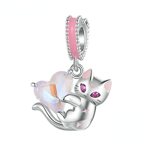 Joyería de plata 925 con colgante de corazón: el regalo para niñas