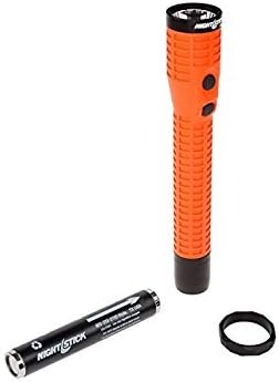 Nightstick Xtreme Lumens Polymer Personal-Size LED Dual-Light with Magnet - Light & Battery Only, Red