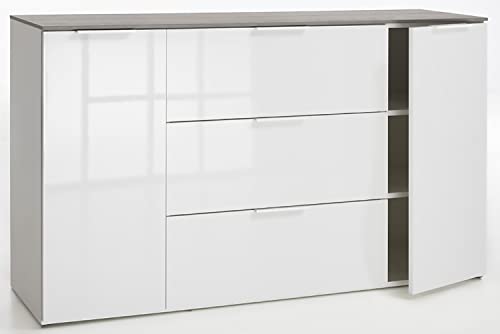 I cassetti scorrono su guide di metallo a sfere che garantiscono efficienza e una lunga resistenza all'usura.