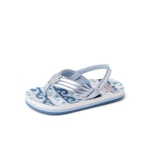 Image of REEF Girls Toddler /Little Kid Ahi Beach Flip Flop, Soft Cushion Footbed, Water Friendly