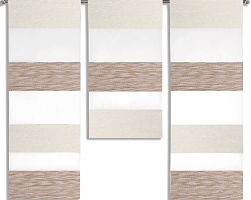 Experience by Omega 3er Set Miniflächen 4er Set Scheibengardine...