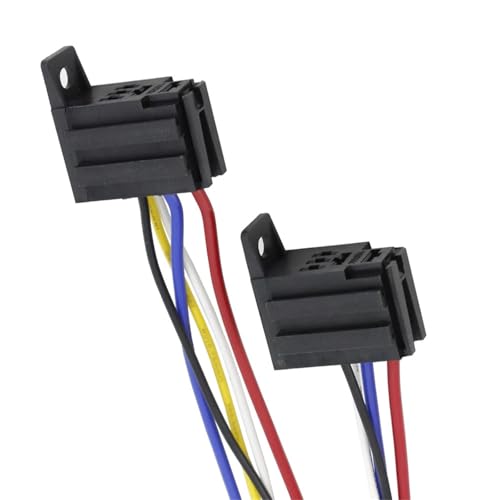 Relais auto 4 broches 30A 12V 24V haute sécurité contre la surchauffe en nylon