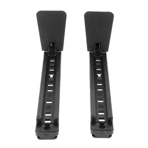 LeeQinersw Kayak Foot Pegs Replacement Universal Kayak Accessories Black Foot